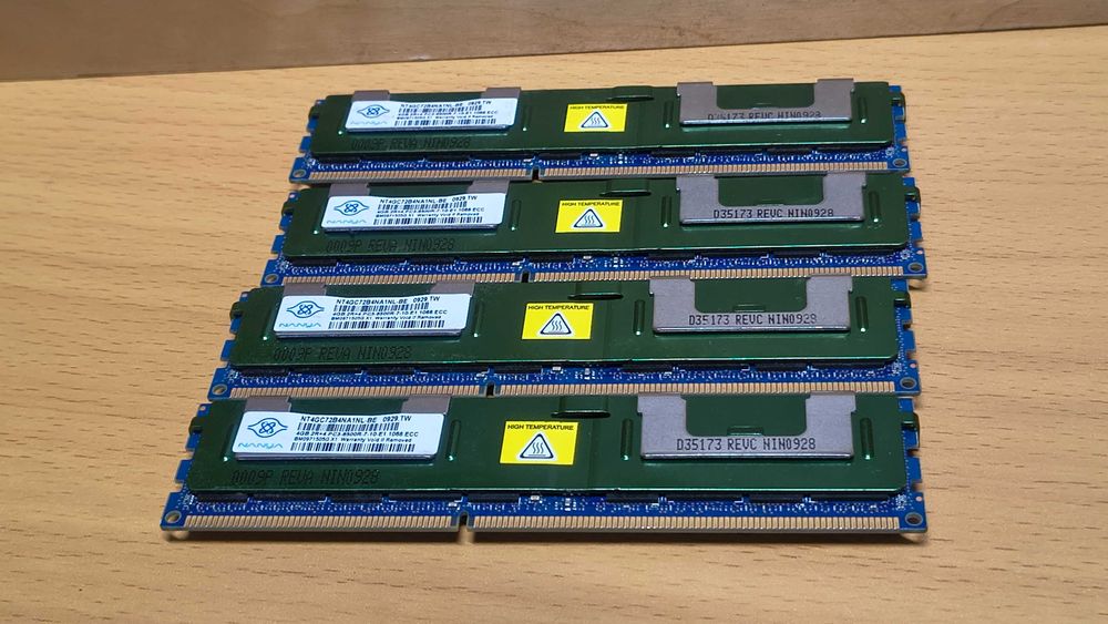 Nanya 4GB DDR3 2Rx4 PC3 NT4GC72B4NA1NL-BE