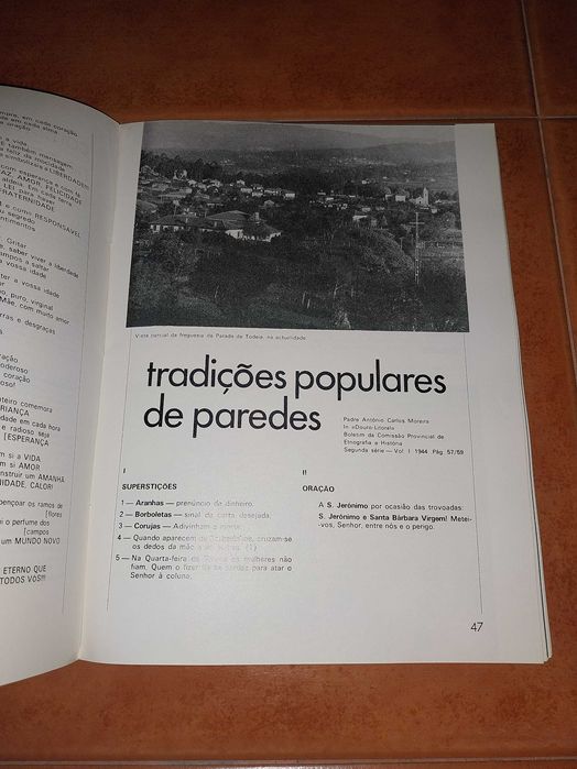 O Concelho de Paredes - boletim Cultural Dezembro 1979