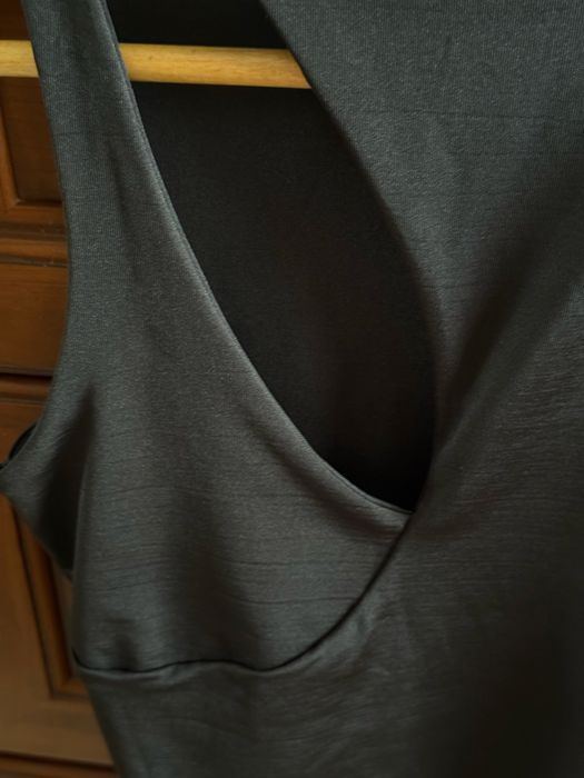 Боді Missguided та Reserved чорне XS-S з вирізом