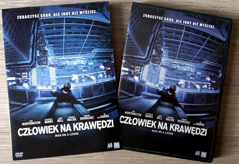 Człowiek na krawędzi DVD nowy!