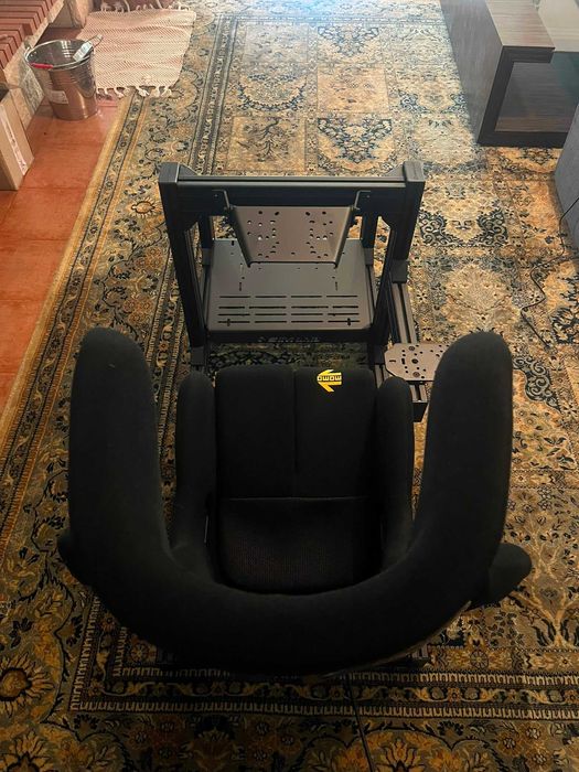 COMO NOVO - Simulador Simrig Simlab GT1 EVO Momo Daytona Backet homologada FIA