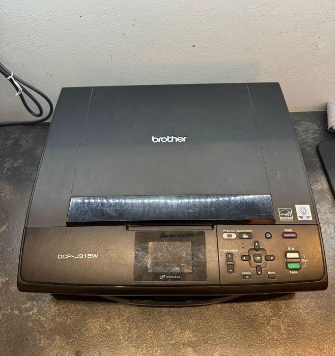 Drukarka BROTHER DCP-J315W + 12 TUSZy kartridż