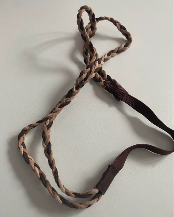 Opaska na głowę brązowa