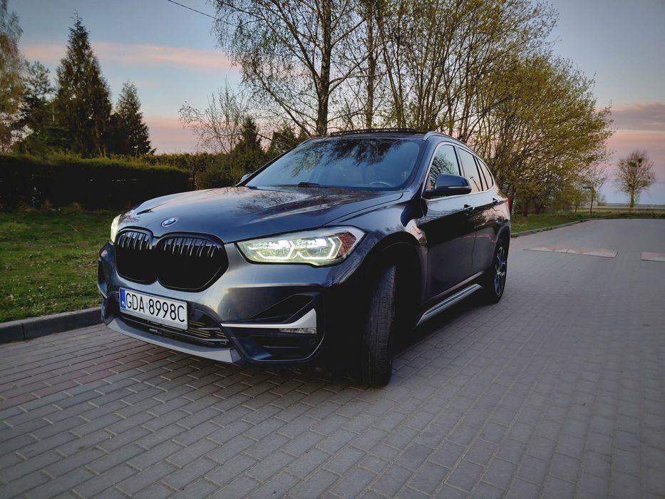 BMW X1 efficientdynami 68 400 km Bogata wersja 4x4 niski przebieg 2021 OKAZJA