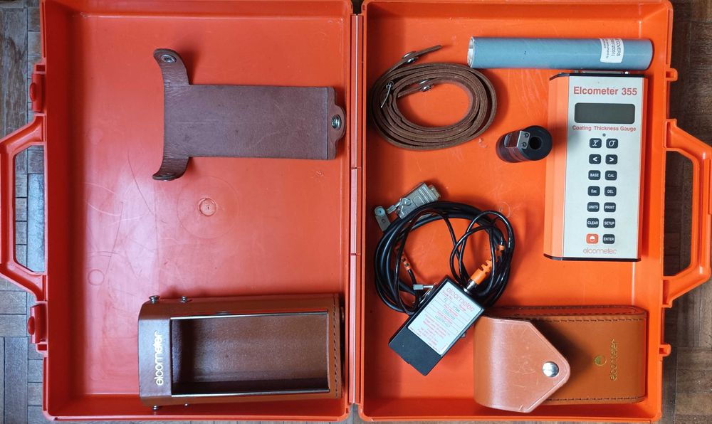 Medidor de espessura de revestimento de precisão Elcometer 355