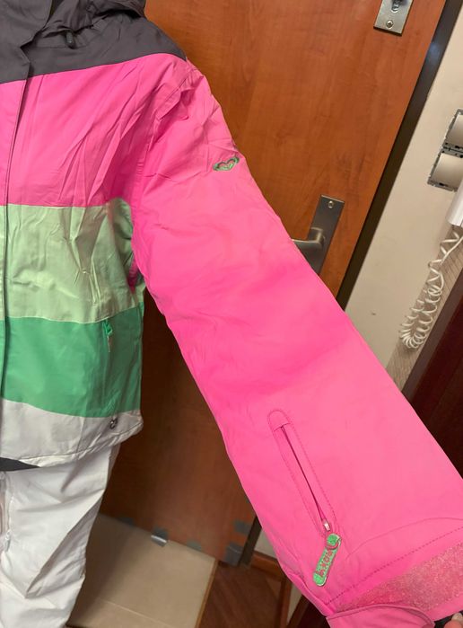 Kurtka +spodnie ortalionowe narty "Roxy" r. M