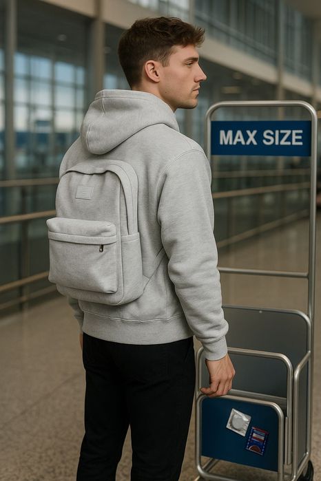Bluza z wbudowaną kieszenią typu plecak