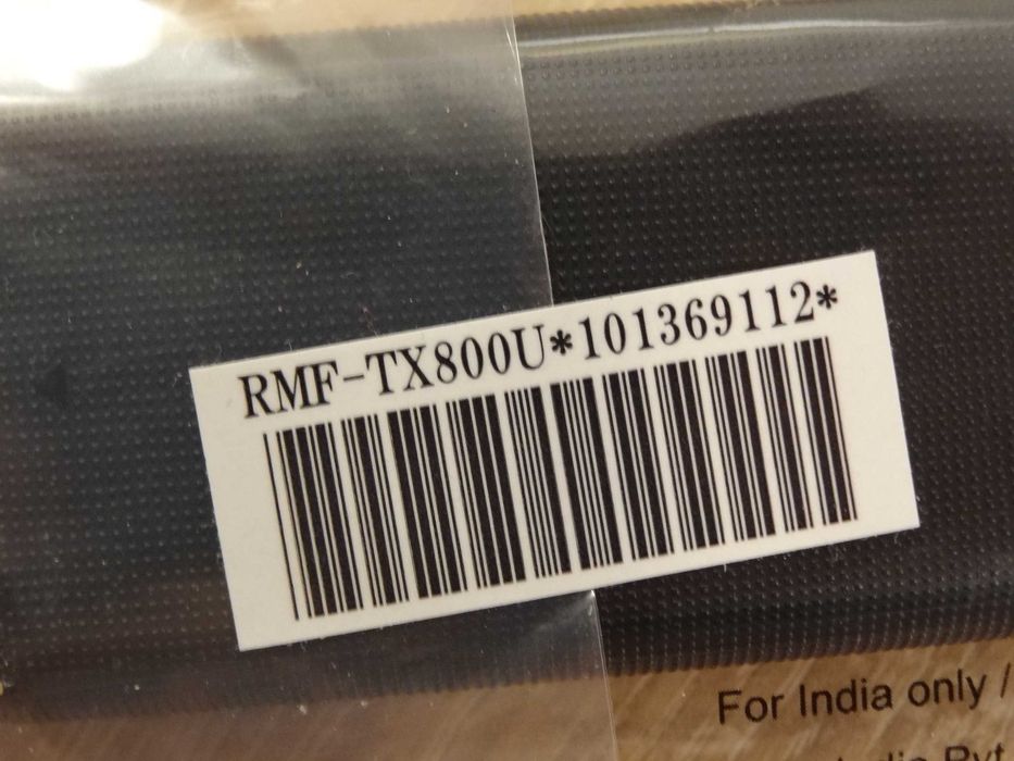 SONY RMF-TX800U Oryginalny Nowy Zapieczętowany Bluetooth Pilot TV