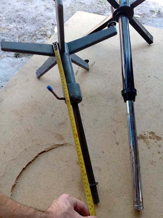 Ціна за 2 дюралюмінієва стійка ножка стойка для стола стільця сидіння