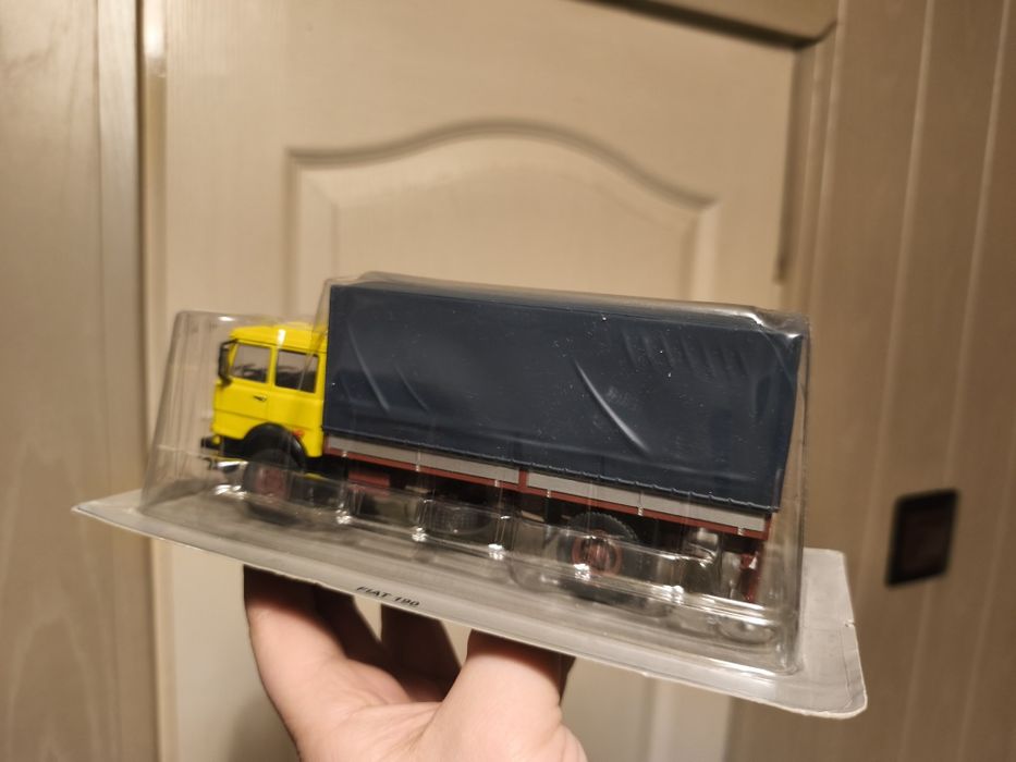 >Kultowe ciężarówki z epoki PRL - Fiat 190,skala 1:43,Deagostini!