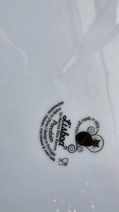 Conjunto para servir bolo Gato Preto "Lisboa "