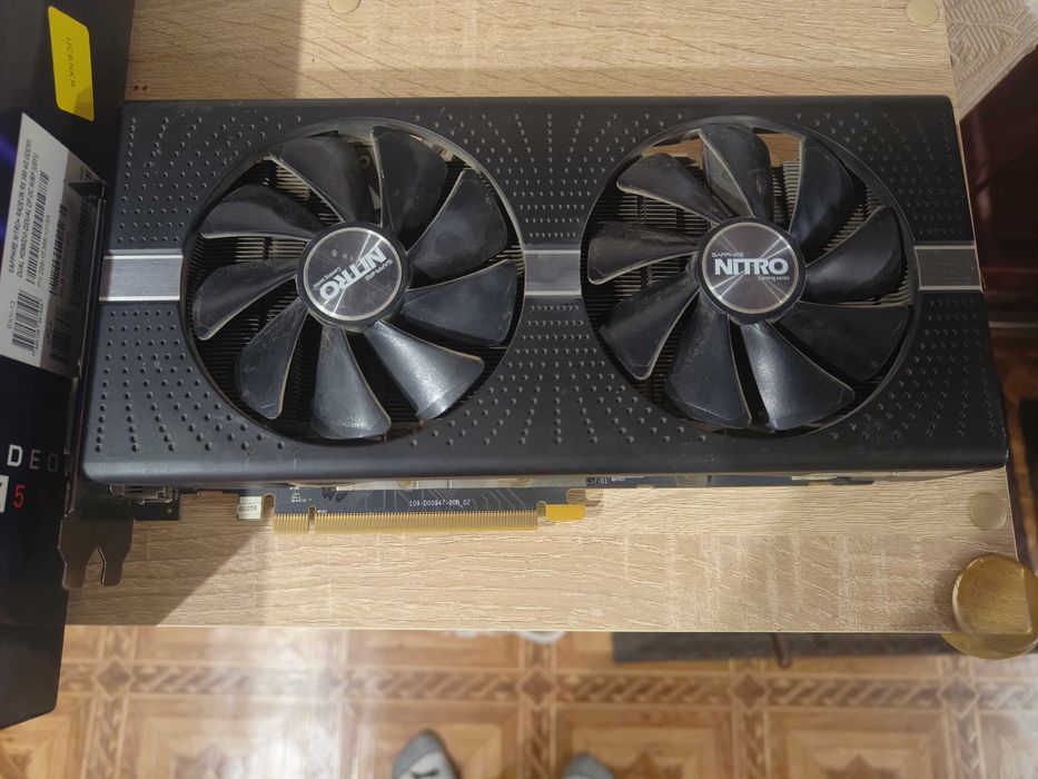 Sapphire Nitro+ Rx 580 4gb