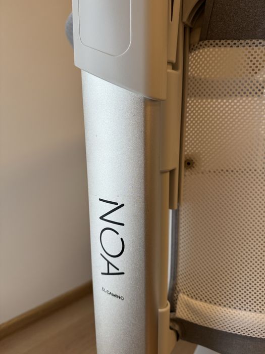 Приставная детская кроватка манеж El Camino ME 1125-G на колесиках