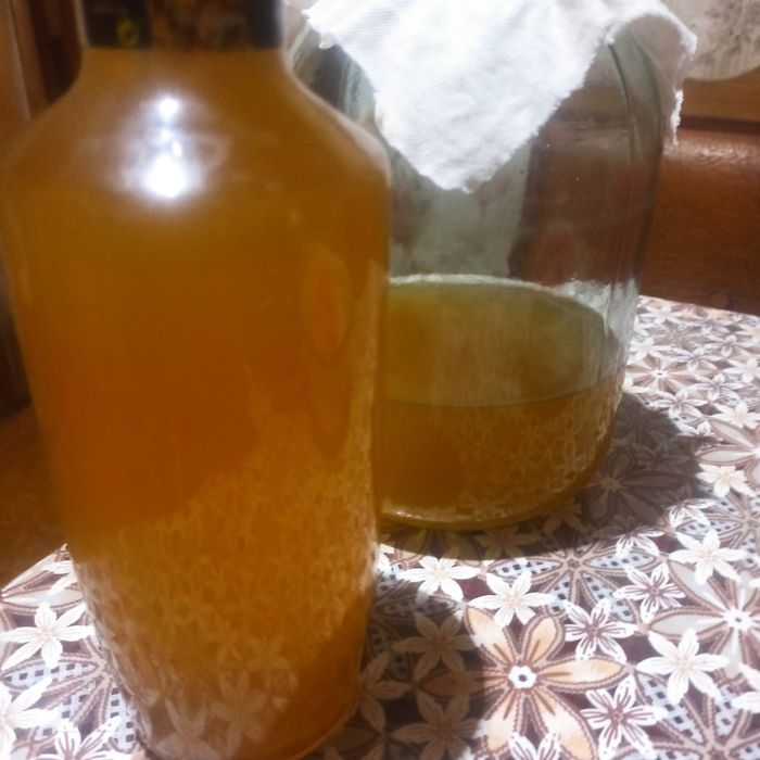 Яблочный уксус домашнего производства