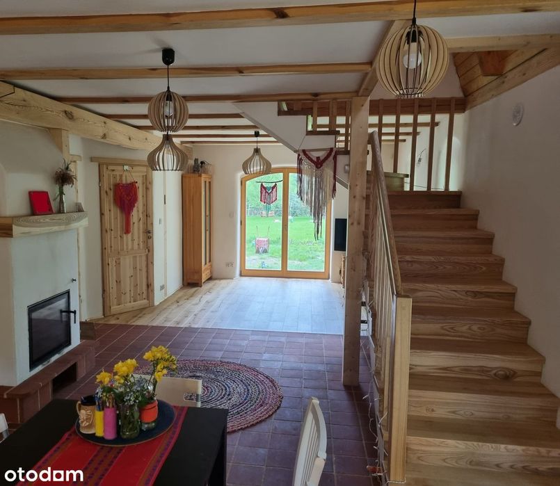 Dom ekologiczny, super oszczędny, z gliny lekkiej, przy lesie, 156 m²