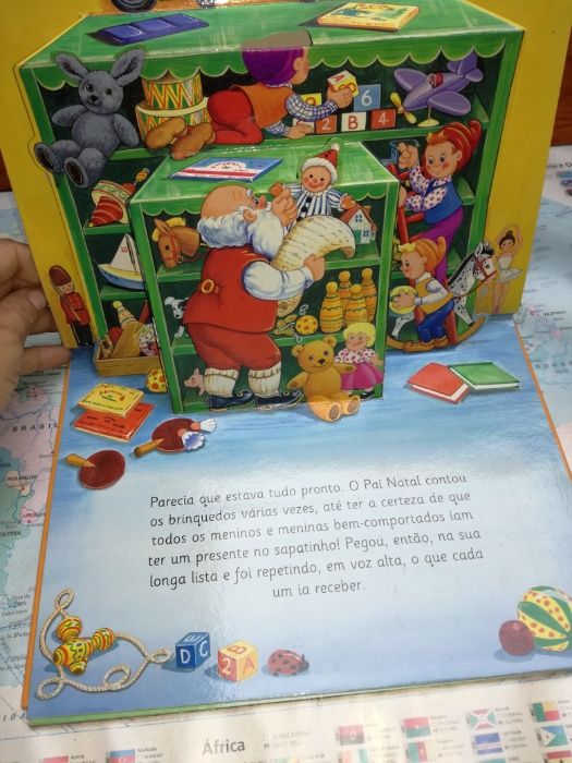 Livro de Armar- A oficina do Pai Natal