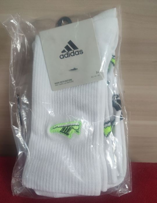 Adidas Skarpety Crew Uniseks Run x Ultraboost Shoe Love Graphic 2 pary