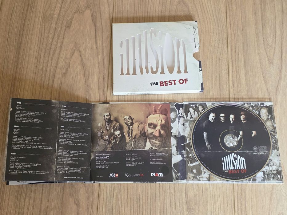 Illusion - The Best Of - płyta cd digipack