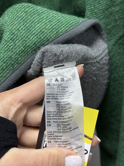 Флісова кофта Mammut 37 % wool XXL