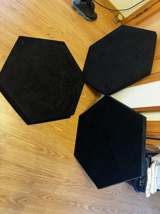 Vicoustic hexagonos tratamento acústico