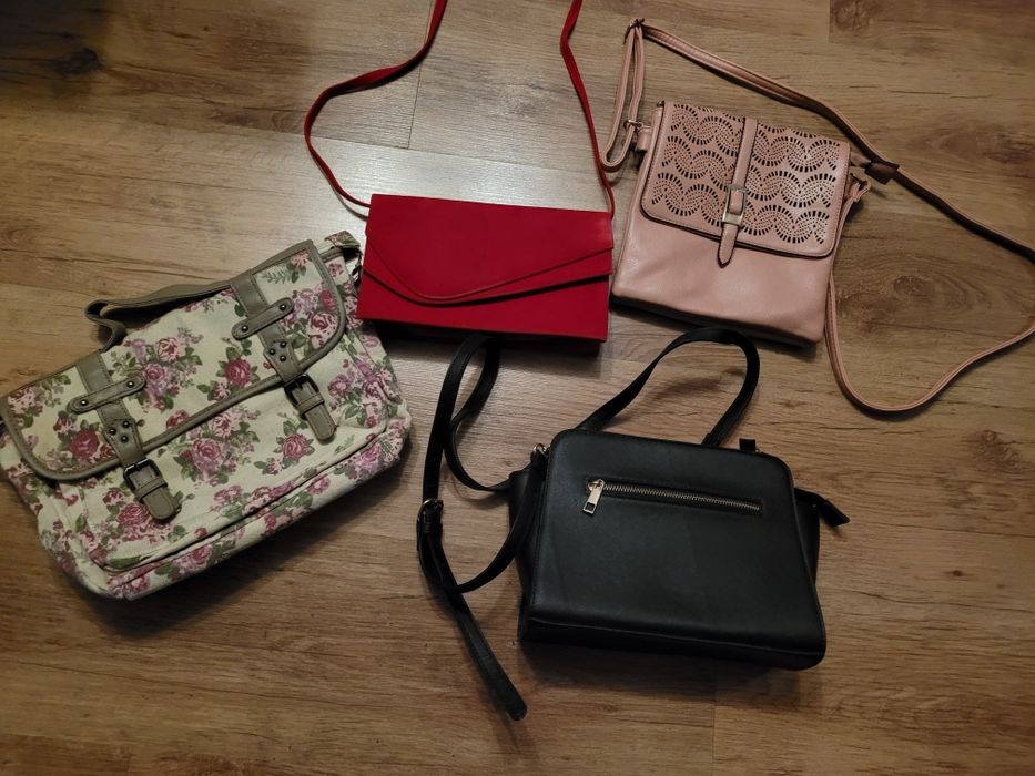 Zestaw 4 torebek damskich