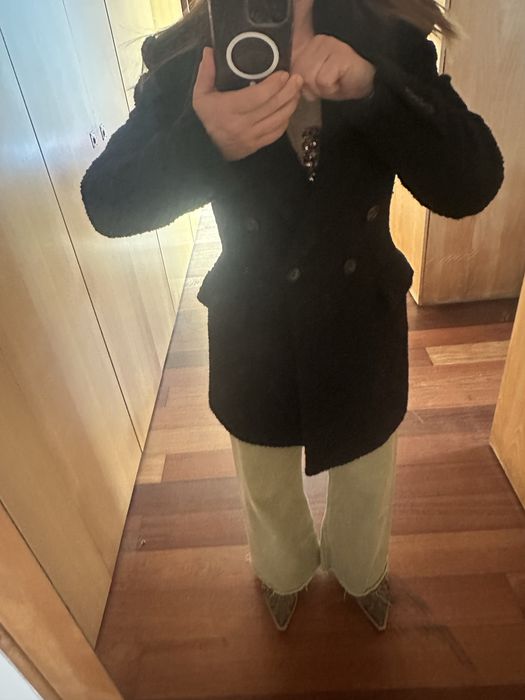 Casaco comorido preto