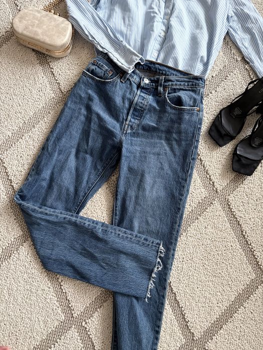 jeansy levis 501 w25 xs