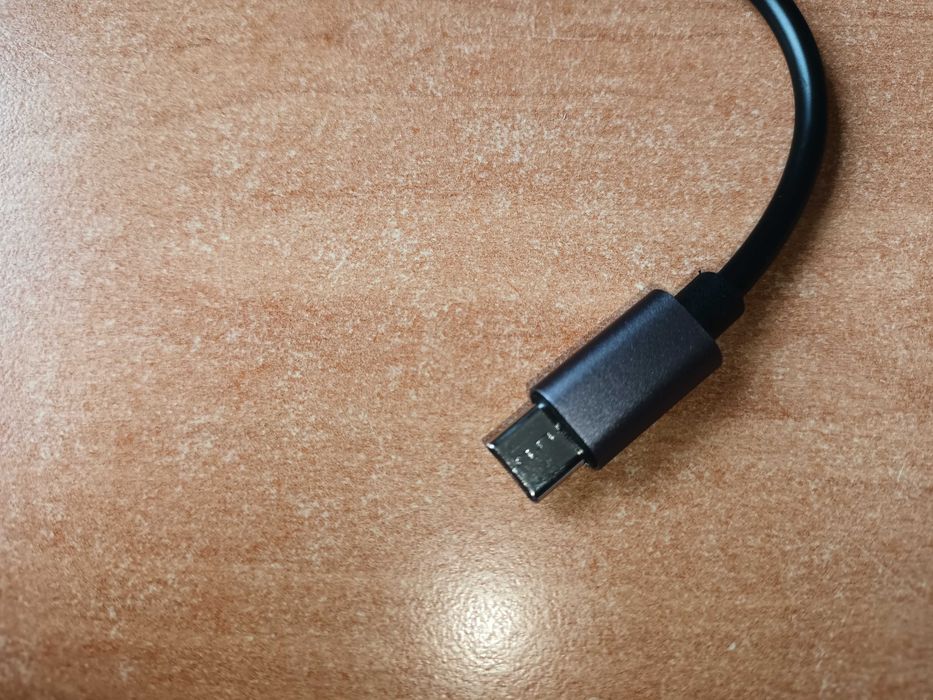 HUB, rozdzielacz USB-c na 4xUSB - z aluminium + pasywny