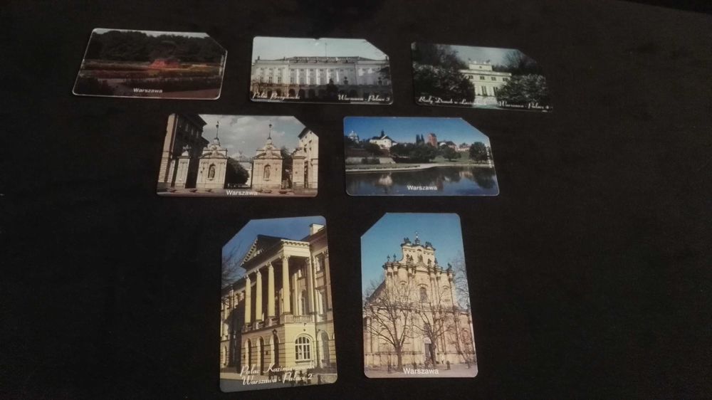 Karty telefoniczne miasta Warszawa