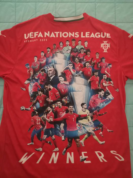 Camisola Portugal - vencedor Liga das Nações