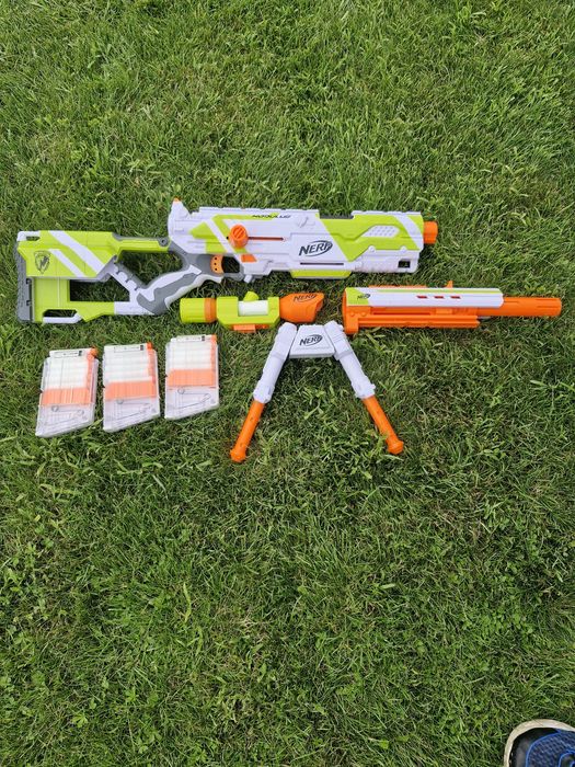 Снайперка nerf на м'яких паролонових кульках LONG STRIKE CS-6