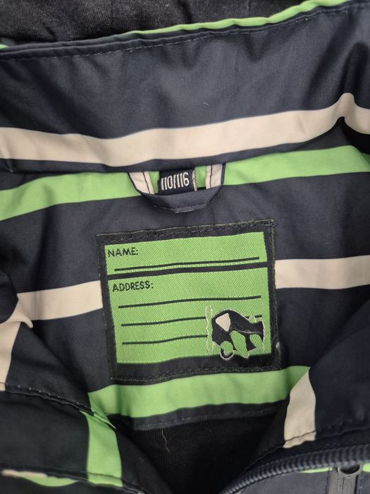 Kurtka wodoodporna przejściowa z kapturem rozm. 110/116