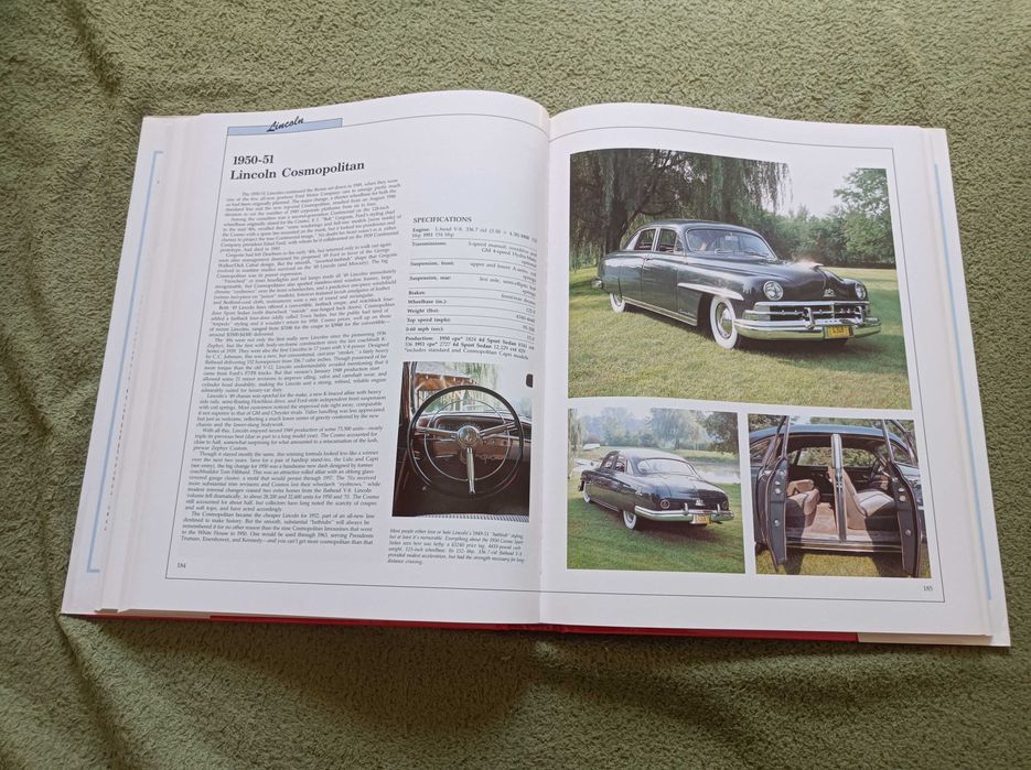 Livro Great American Automobiles of the 50's, de Langworth e C. Poole