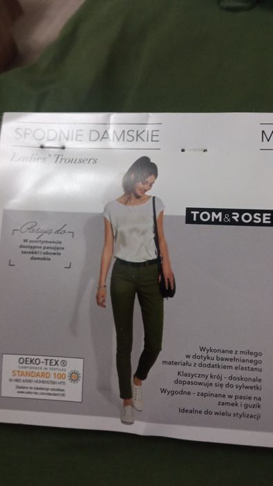 Spodnie damskie rozmiar M
