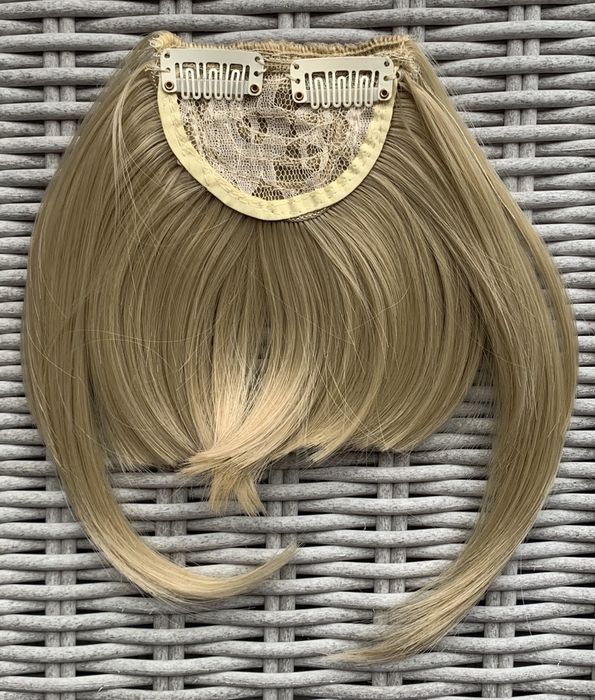 Premium Ultra włosy doczepiane, naturalny blond, grzywka, 56.