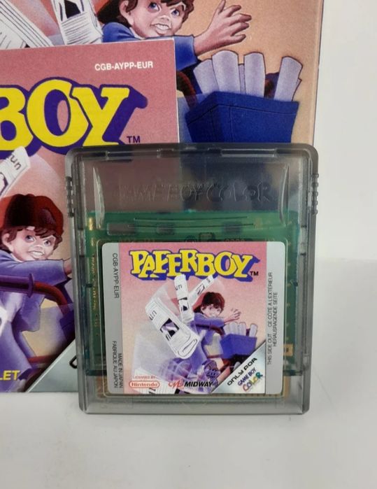 Paperboy game boy color