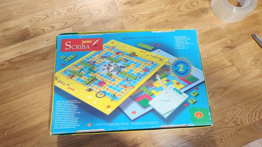 Scriba Junior gra słowna 5+