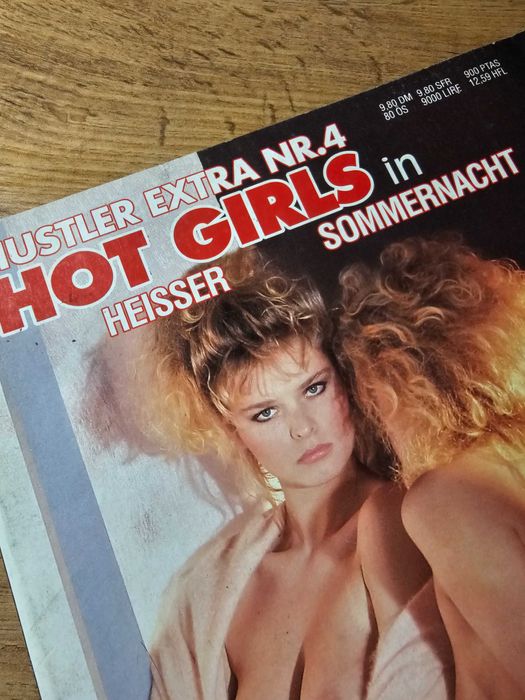 UNIKAT! Niemiecki Hustler Extra Nr. 4 - HOT GIRLS