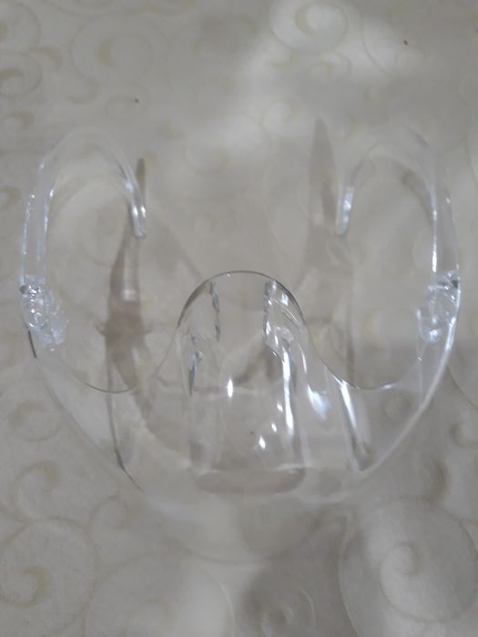 Vendo mascaras reutilizáveis transparentes