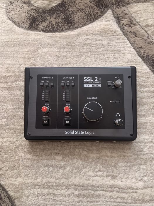 SSL 2 mk2 звукова карта аудіоінерфейс