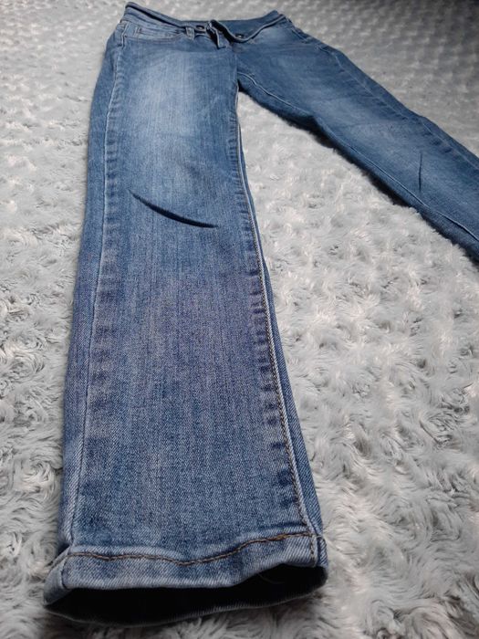 Spodnie medium blue jeans, XS