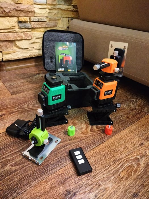 Лазерний рівень  HILDA 4D 16 ліній  лазерный уровень нивелир