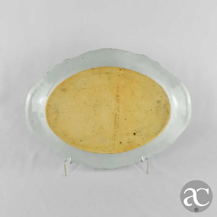 Travessa polilobada porcelana da China, período Qianlong, séc. XVIII
