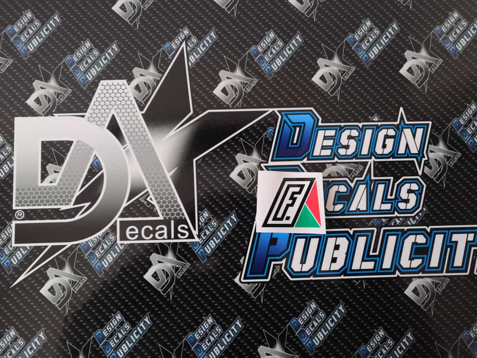 Autocolantes para Famel XF-25 Rosa --- Azul