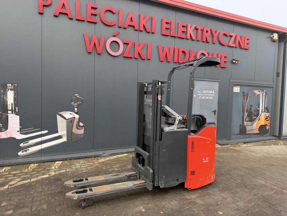 Paleciak elektryczny Linde Rydwan jak Nowy 240 cm 1200 kg L 12 L Sp