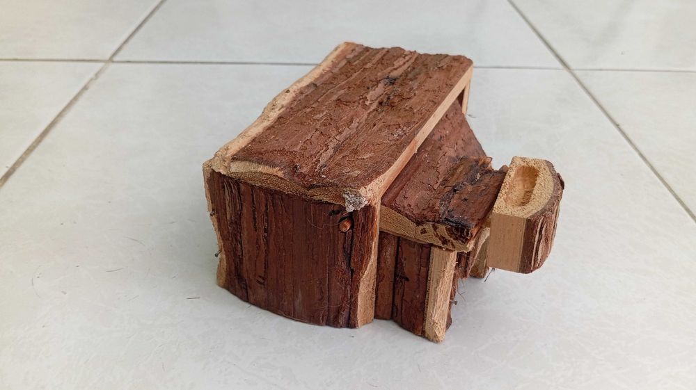 Casa de madeira para Hamster