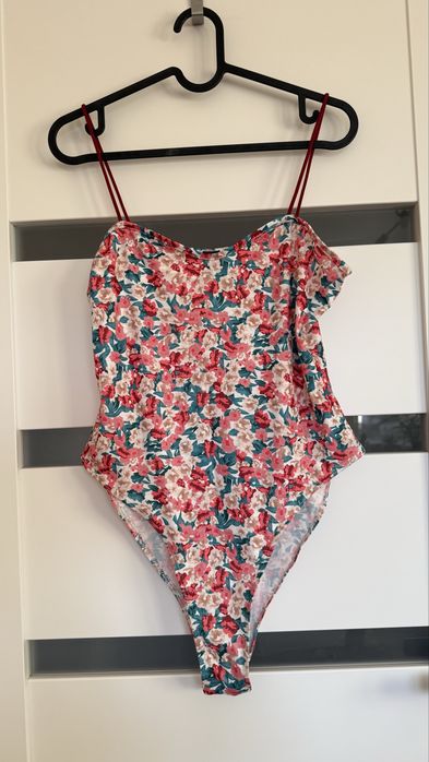 Body shein L kolorowe kwiaty