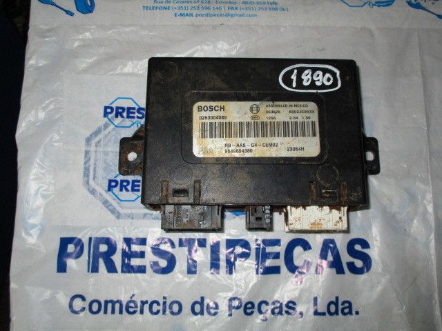 Sensor de estacionamento PEUGEOT 607 (9D, 9U)