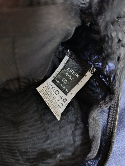 Мережевий корсет-топ з довгим рукавом