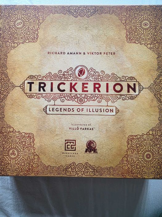 Gra planszowa Trickerion edycja kickstarter Legend box wersja angielska
